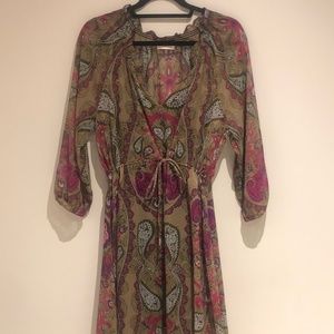 Paisley Midi Dress